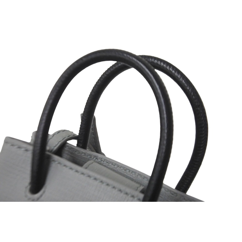 BALENCIAGA shoulder bag shopping phone holder gray leather - Picture 5 of 10